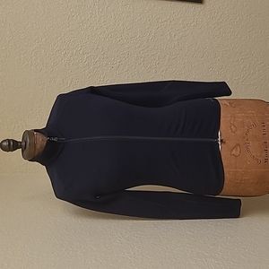 WOMENS RALPH LAUREN RLX Black FFLEECE LINED FULL ZIP JACKET SIZE XS